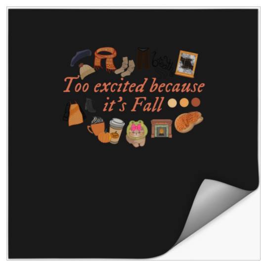 Discover Fall inspired Taylor Premium Stickers