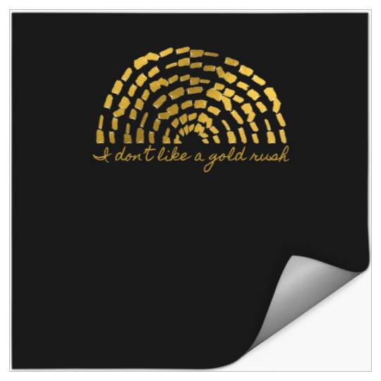 Discover gold rush evermore Taylor Stickers
