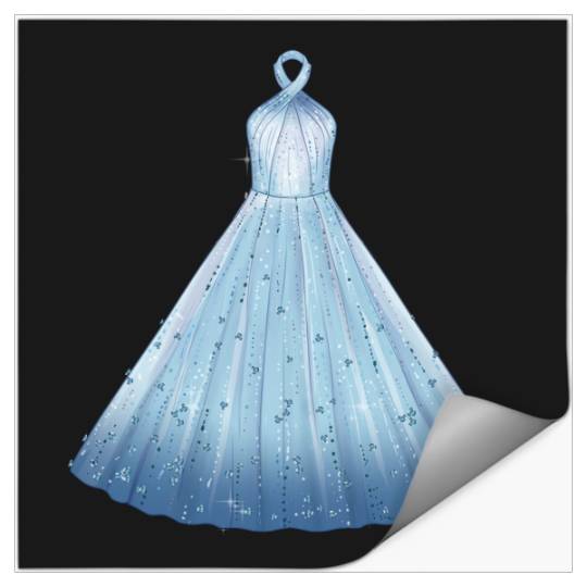 Eras tour blue dress  1989  speak now TShirt Stickers