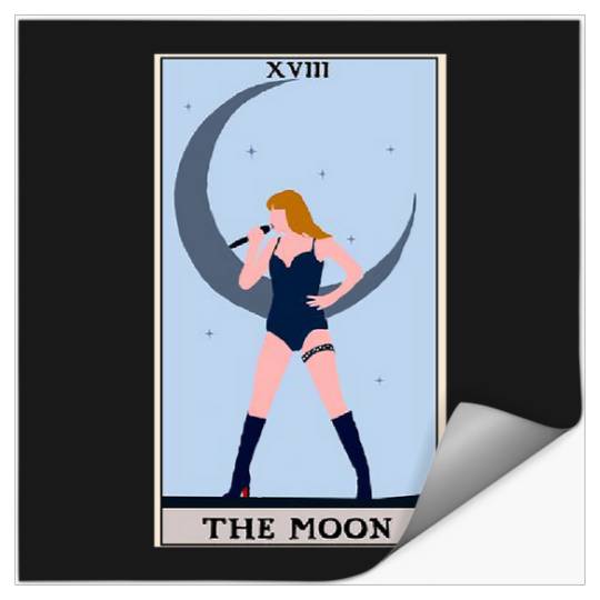 Discover Tarot - The Moon - Taylor Stickers