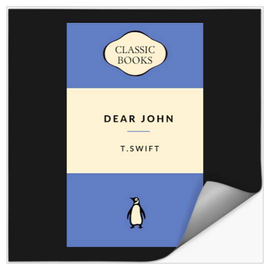 Discover Dear John  Taylor TShirt Stickers