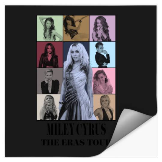 Miley Cyrus Eras Tour For Fan Christmas Gift For Her Stickers