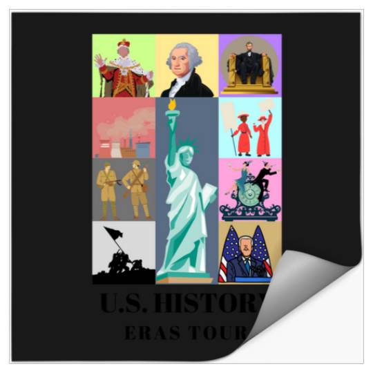 US History Eras Tour Stickers