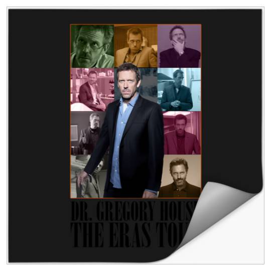 Discover Dr House Vintage The Eras Tour T-Shirt Stickers