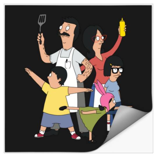 B0bss Bur gersz B0bs Bur gersz -  : Bobs Burgers Family Shirt, Bobs Burgers Vintage Stickers