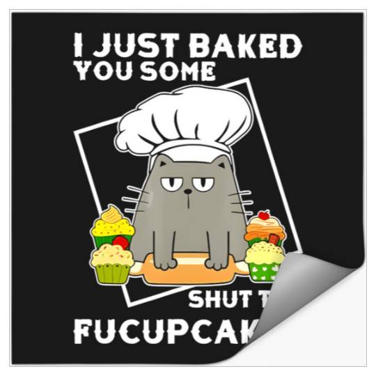 Abayamzclothing shirt Baking Black Cat I just baked you some shut the fucupcakes shirt  : Bobs Burgers Family Shirt, Bobs Burgers Vintage Stickers