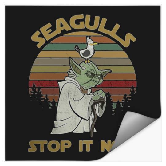 Seagulls stop it now vintage  : Bobs Burgers Family Shirt, Bobs Burgers Vintage Stickers