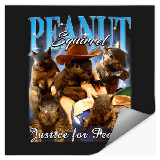 Peanut Squirrel Justice For Peanut  : Bobs Burgers Family Shirt, Bobs Burgers Vintage Stickers