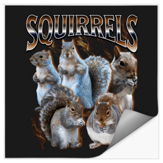 Squirrel Bootleg Grunge  : Bobs Burgers Family Shirt, Bobs Burgers Vintage Stickers