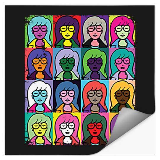 Daria Warhol  1: Bobs Burgers Family Shirt, Bobs Burgers Vintage Stickers