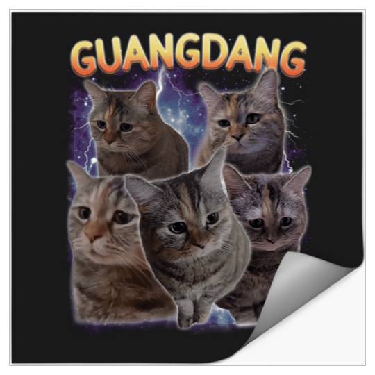 Guangdang Funny Viral Sad Cat Meme  : Bobs Burgers Family Shirt, Bobs Burgers Vintage Stickers