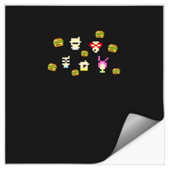 Burger Family  3: Bobs Burgers Family Shirt, Bobs Burgers Vintage Stickers