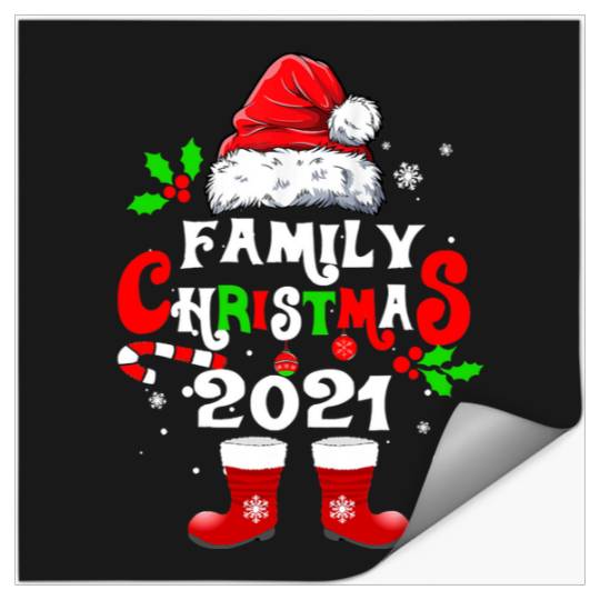 Family Christmas Squad Funny Santa Hat Crew Family Pajamas  : Bobs Burgers Family Shirt, Bobs Burgers Vintage Stickers