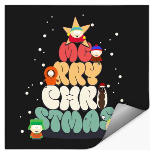 South Park Merry Christmas  : Bobs Burgers Family Shirt, Bobs Burgers Vintage Stickers