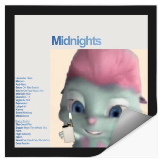 Discover Bibble 1989 Taylor Album Cover Stickers