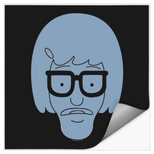 Bobbs Burgerszz Monochromatic Big Face Sweat  : Bobs Burgers Family Shirt, Bobs Burgers Vintage Stickers