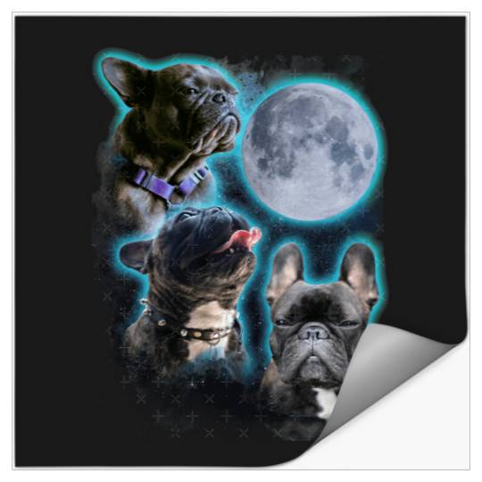 Three Frenchies moon  : Bobs Burgers Family Shirt, Bobs Burgers Vintage Stickers