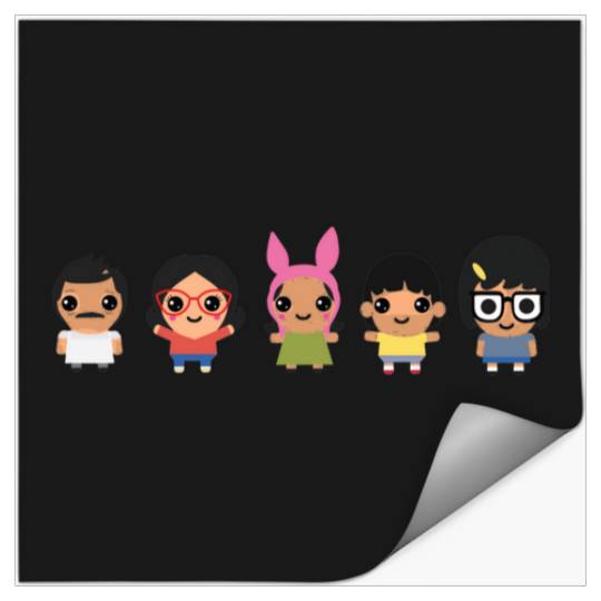 Bobs Burgers All Family  : Bobs Burgers Family Shirt, Bobs Burgers Vintage Stickers