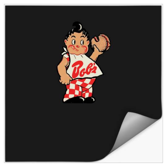Bobs Big Boy Hamburgers Vintage Decal  1: Bobs Burgers Family Shirt, Bobs Burgers Vintage Stickers