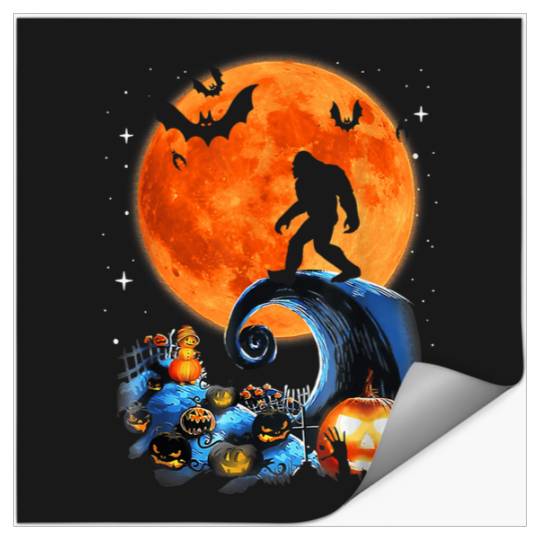 Witch Pumpkin Halloween Girls Women Sasquatch Lovers : Bobs Burgers Family Shirt, Bobs Burgers Vintage Stickers