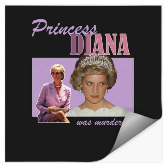 Princess Diana was Murdered  : Bobs Burgers Family Shirt, Bobs Burgers Vintage Stickers