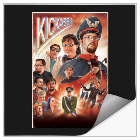 Kickassia (aka best movie) Poster  : Bobs Burgers Family Shirt, Bobs Burgers Vintage Stickers