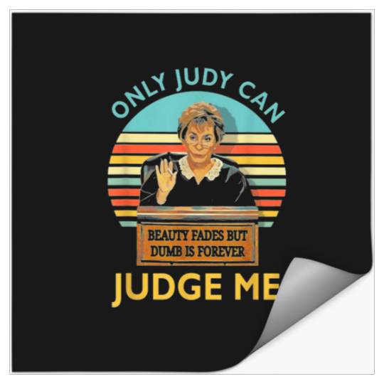 Only Judy Can Judge Me Vintage  : Bobs Burgers Family Shirt, Bobs Burgers Vintage Stickers