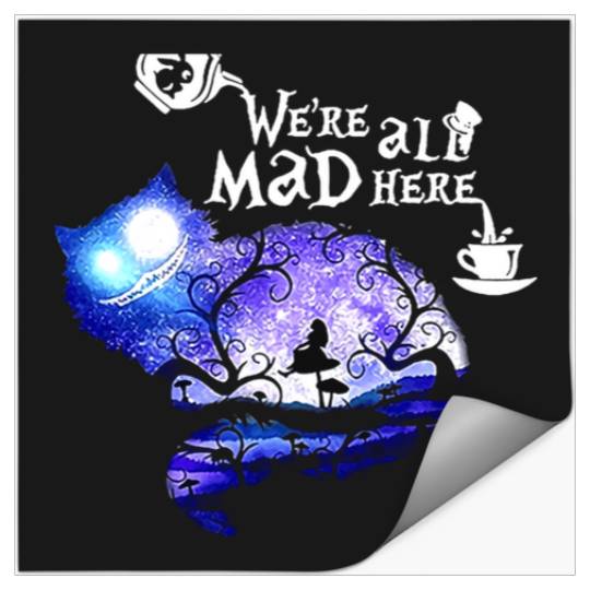 Were All mad here t Shirt  : Bobs Burgers Family Shirt, Bobs Burgers Vintage Stickers