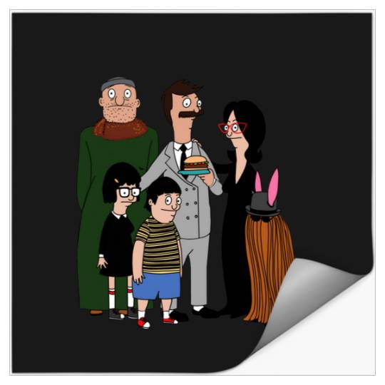 The Belcher family  2: Bobs Burgers Family Shirt, Bobs Burgers Vintage Stickers
