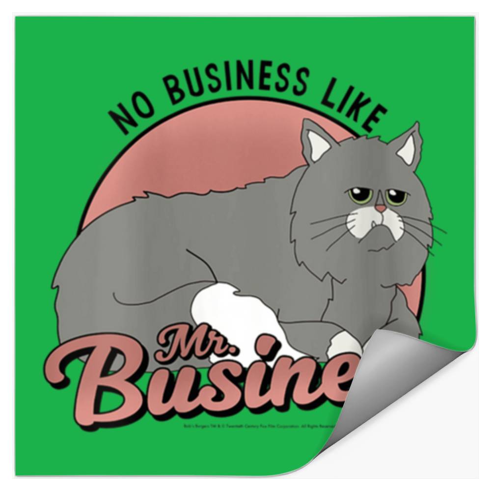 Womens B0b_s.Burgers No Business Like Mr.  : Bobs Burgers Family Shirt, Bobs Burgers Vintage Stickers