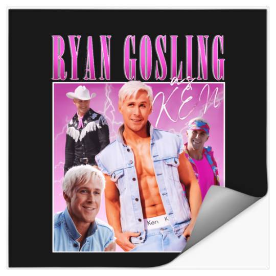 Ryan Gosling Barbie Movie Fan Collage Cursed  : Bobs Burgers Family Shirt, Bobs Burgers Vintage Stickers