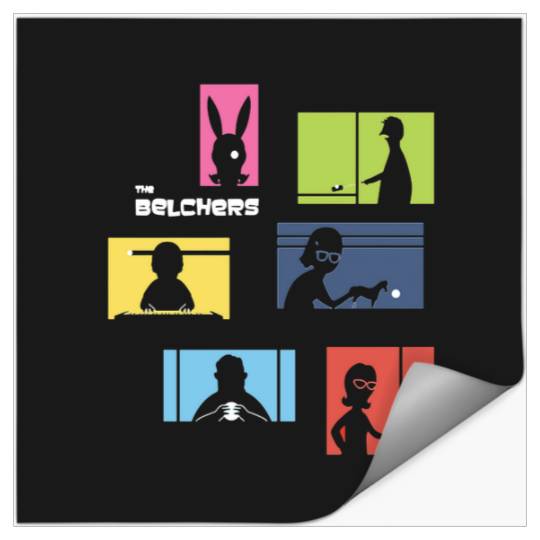 Music Kids Thin Lizzythin Lizzy Bad Reputation Shirt Gift Movie Fans  : Bobs Burgers Family Shirt, Bobs Burgers Vintage Stickers