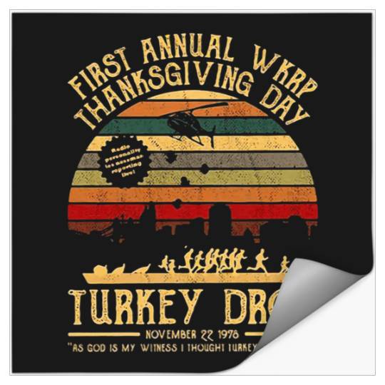 First Annual Wkrp Thanksgiving Day Turkey Drop  3: Bobs Burgers Family Shirt, Bobs Burgers Vintage Stickers