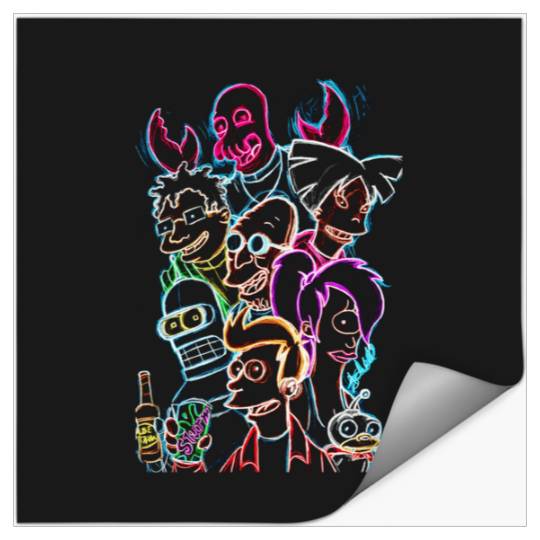 Graphic Futu Cartoons Characters  : Bobs Burgers Family Shirt, Bobs Burgers Vintage Stickers