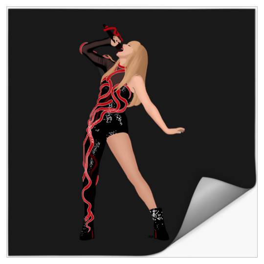 swift eras tour reputation bodysuit Stickers