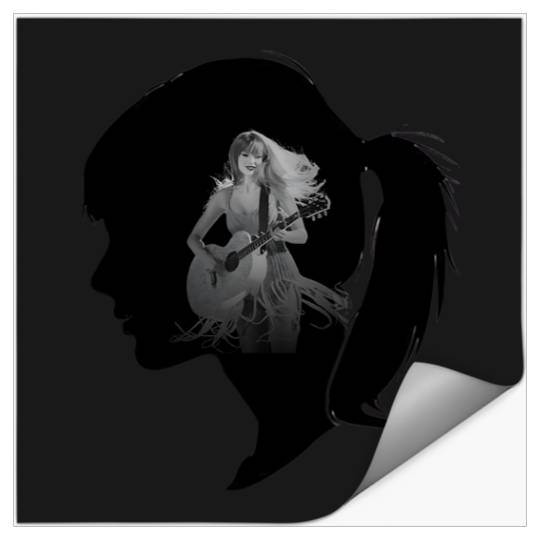 Discover Taylor Double Exposure Design Stickers