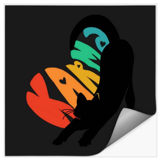 Discover Karma Is A Cat The Eras Tour Sticker Stickers