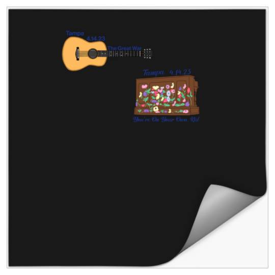 Tampa N2 Eras Tour Surprise Songs Pack Stickers