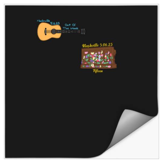 Nashville N2 Eras Tour Surprise Songs Pack Stickers