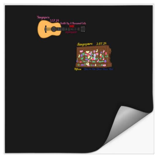 Singapore N4 Eras Tour Surprise Songs Pack Stickers