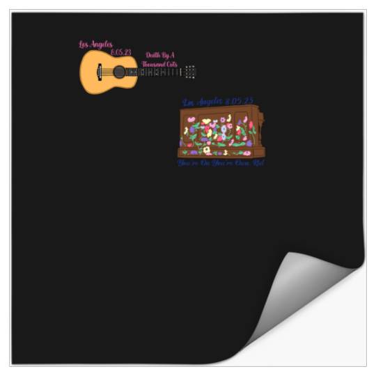 Discover Los Angeles N3 Eras Tour Surprise Songs Pack Stickers