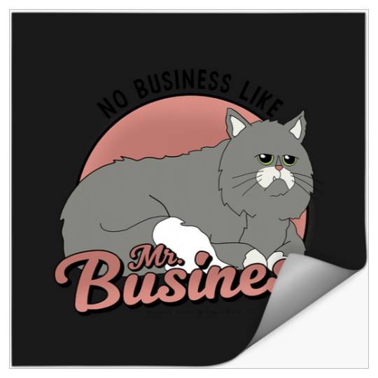 Bob's Burgers No Business Like Mr Business Stickers