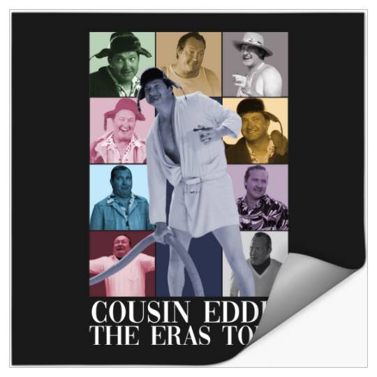 Cousin Eddie Eras Tour Stickers