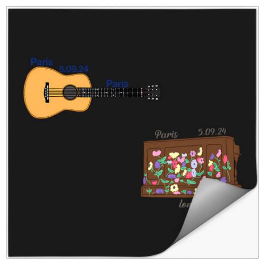 Paris N1 Eras Tour Surprise Songs Pack Stickers