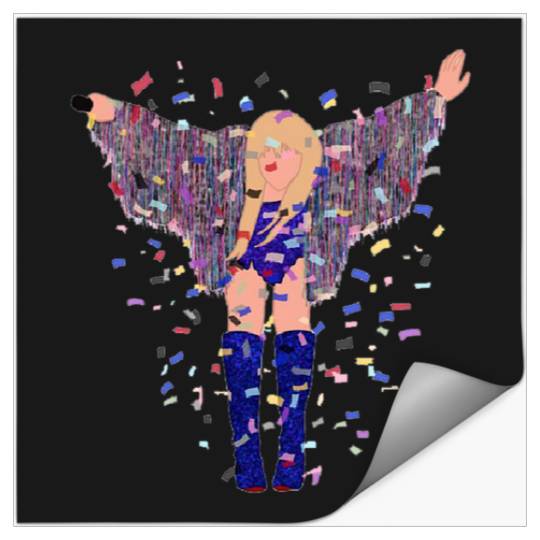 Eras Tour Multicolor Jacket Stickers