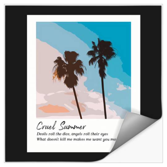 Discover Cruel-Summer---Taylor-Swift T-Shirt Stickers