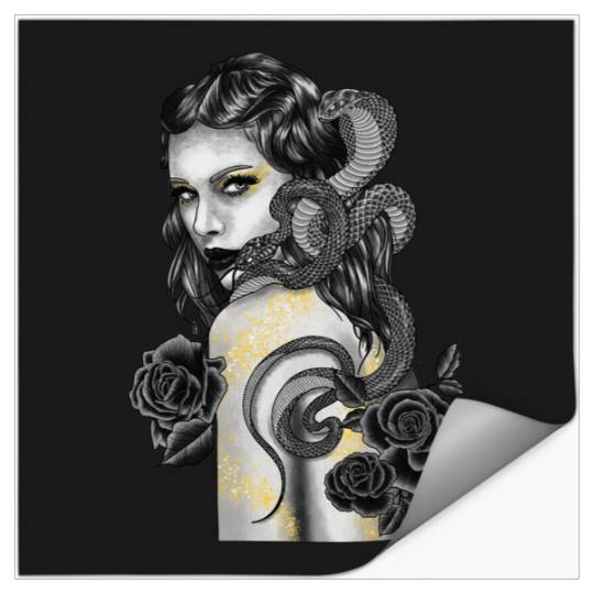 Discover painted me golden Taylor Stickers