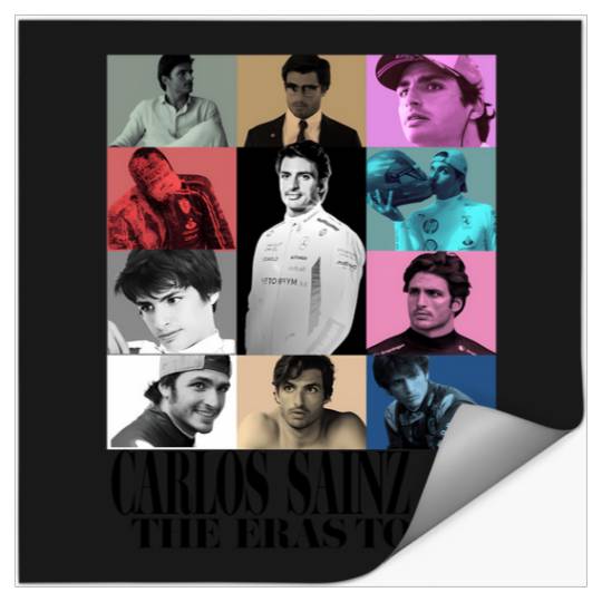 Carlos-Sainz-Eras-Tour-2025T-Shirt Stickers