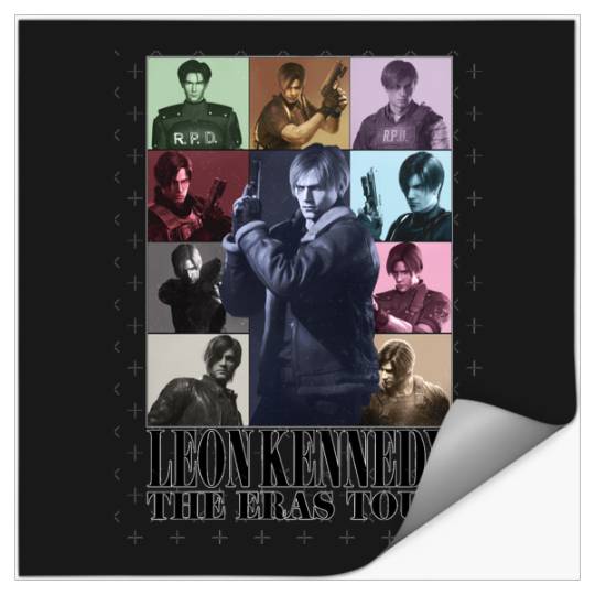 Discover Leon Kennedy The Eras Tour Classic T-Shirt Stickers