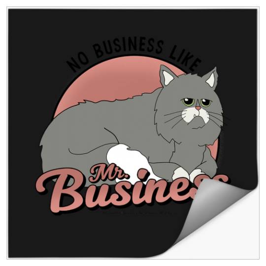 Bob's Burgers No Business Like Mr Business Stickers